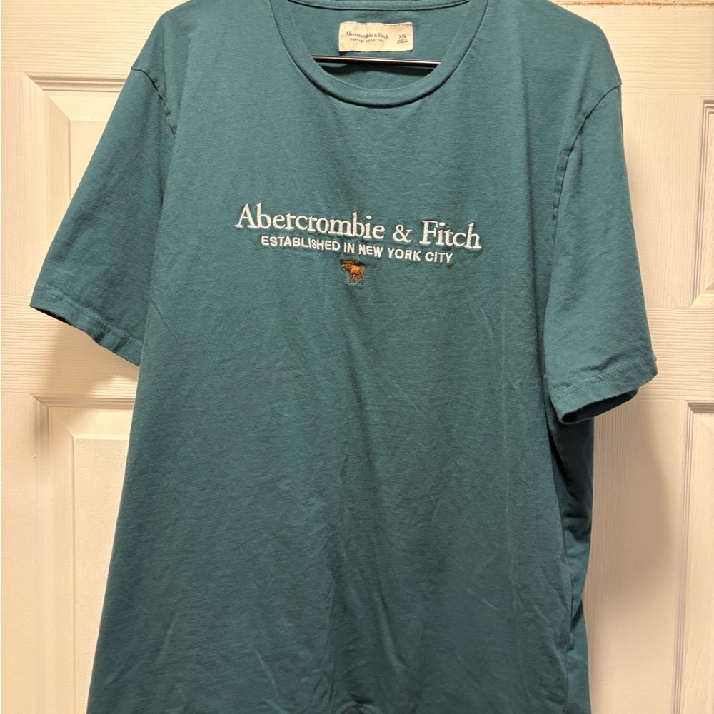 Abercrombie & Fitch Blue Graphic Tee
